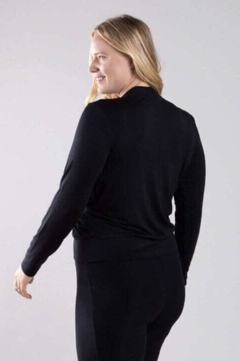 Abbi Nursing Top Long Sleeve - Midnight - Simple Wishes