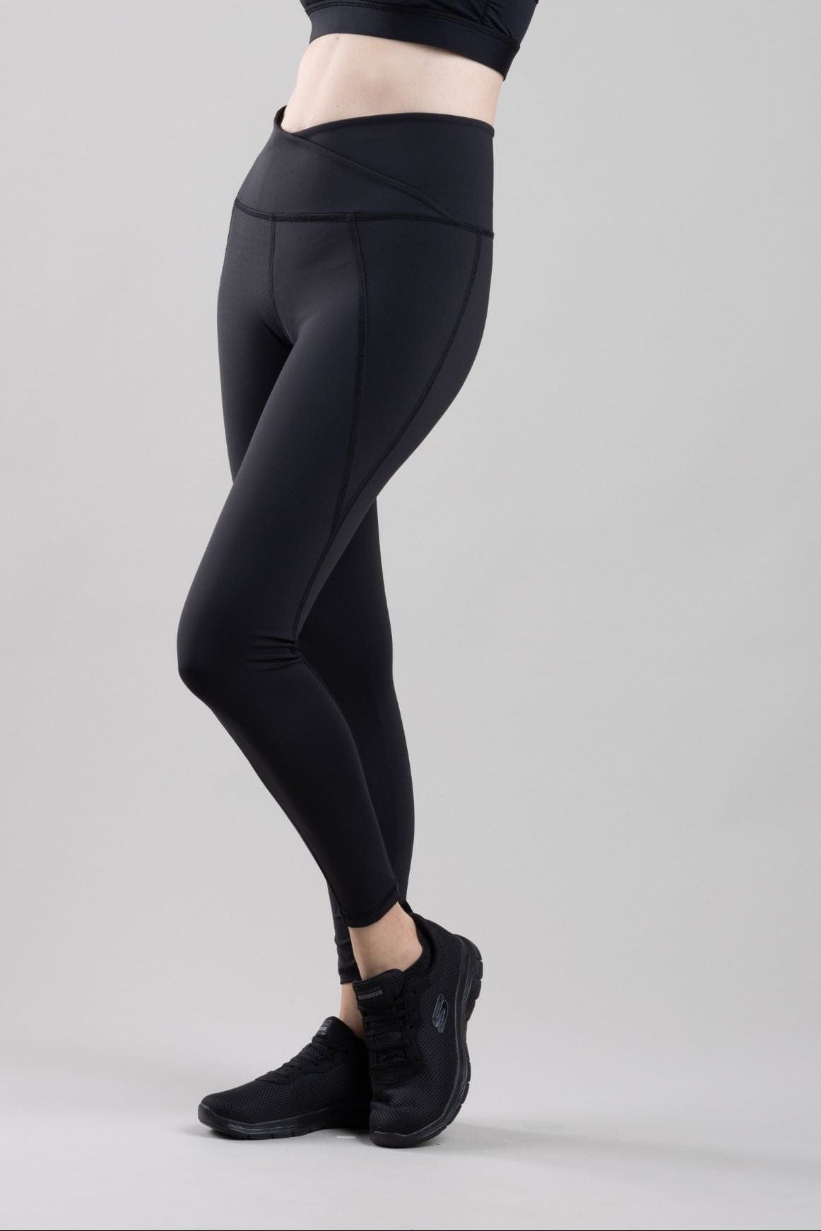 Active Maternity & Postpartum Legging with Mesh Pocket - S - Simple Wishes