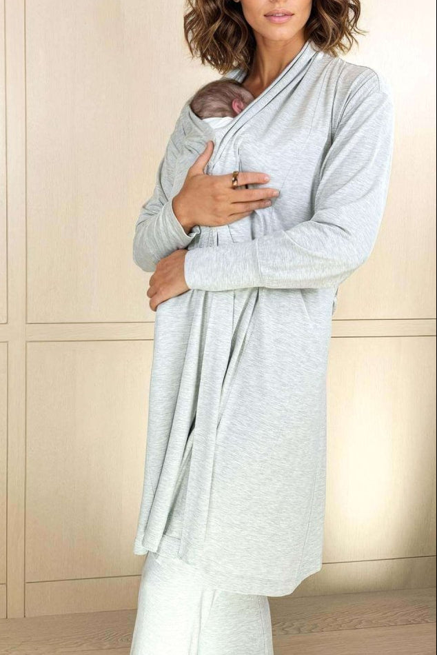 Cara Jersey Robe - Ether - Simple Wishes