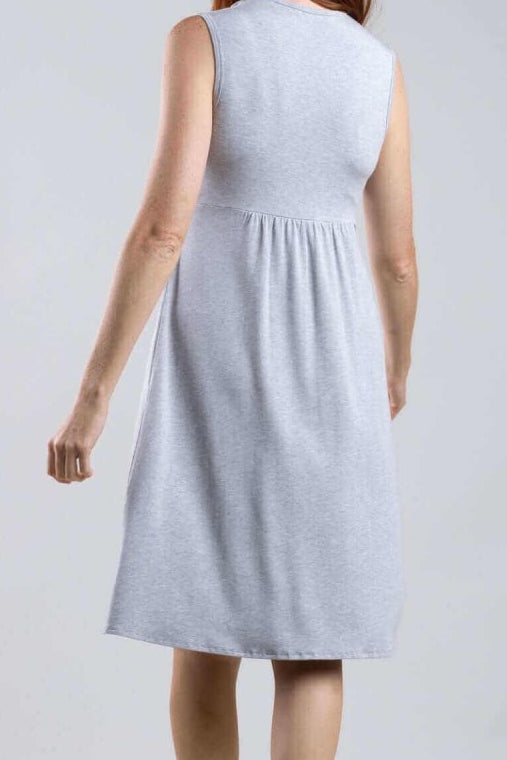 Debra Maternity & Nursing Dress - Olive Green - Simple Wishes