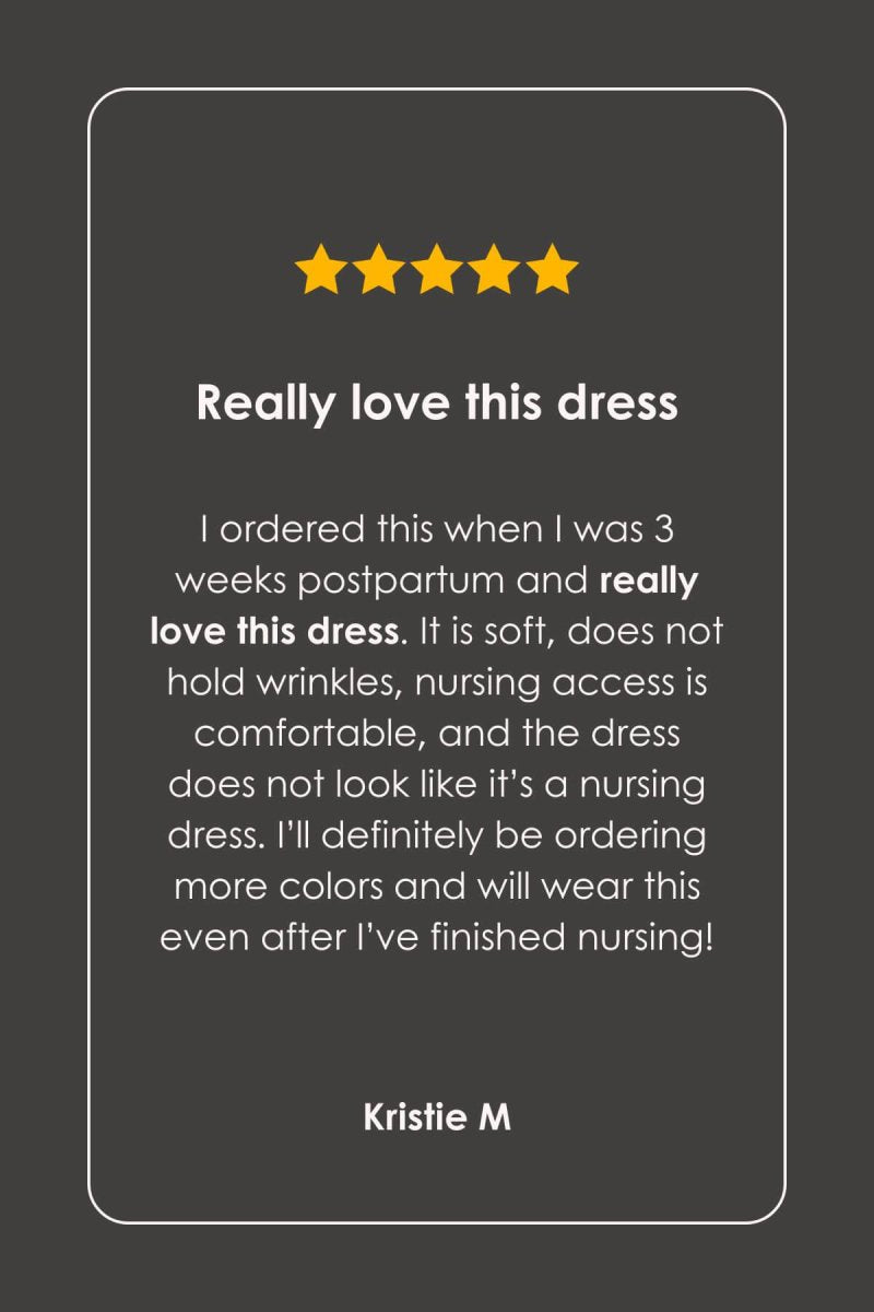 Debra Maternity & Nursing Dress - Olive Green - Simple Wishes