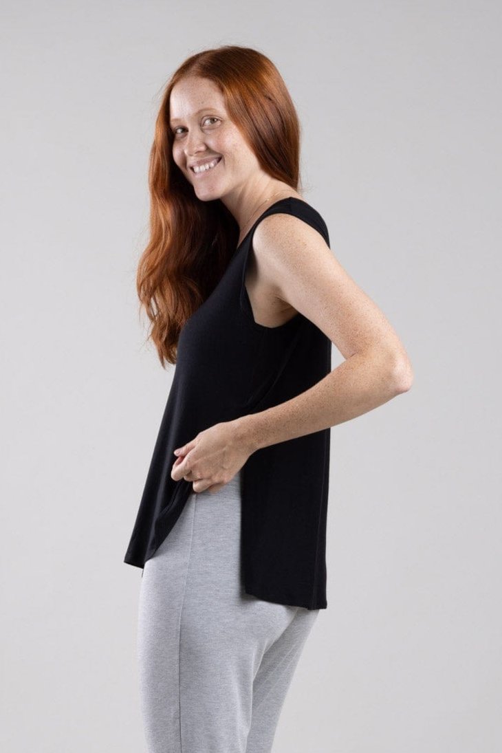 Elle Nursing Top Midnight