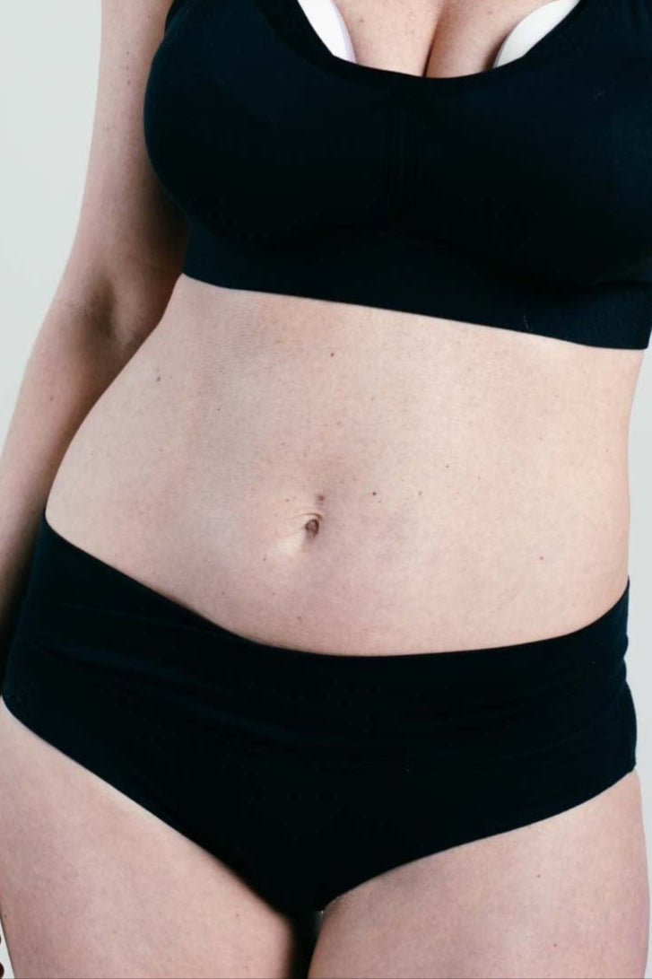 Everyday Cross Front Brief - Black - Simple Wishes