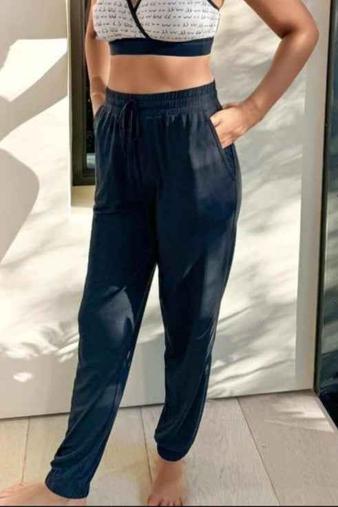 Izzy Jersey Jogger - Midnight - Simple Wishes
