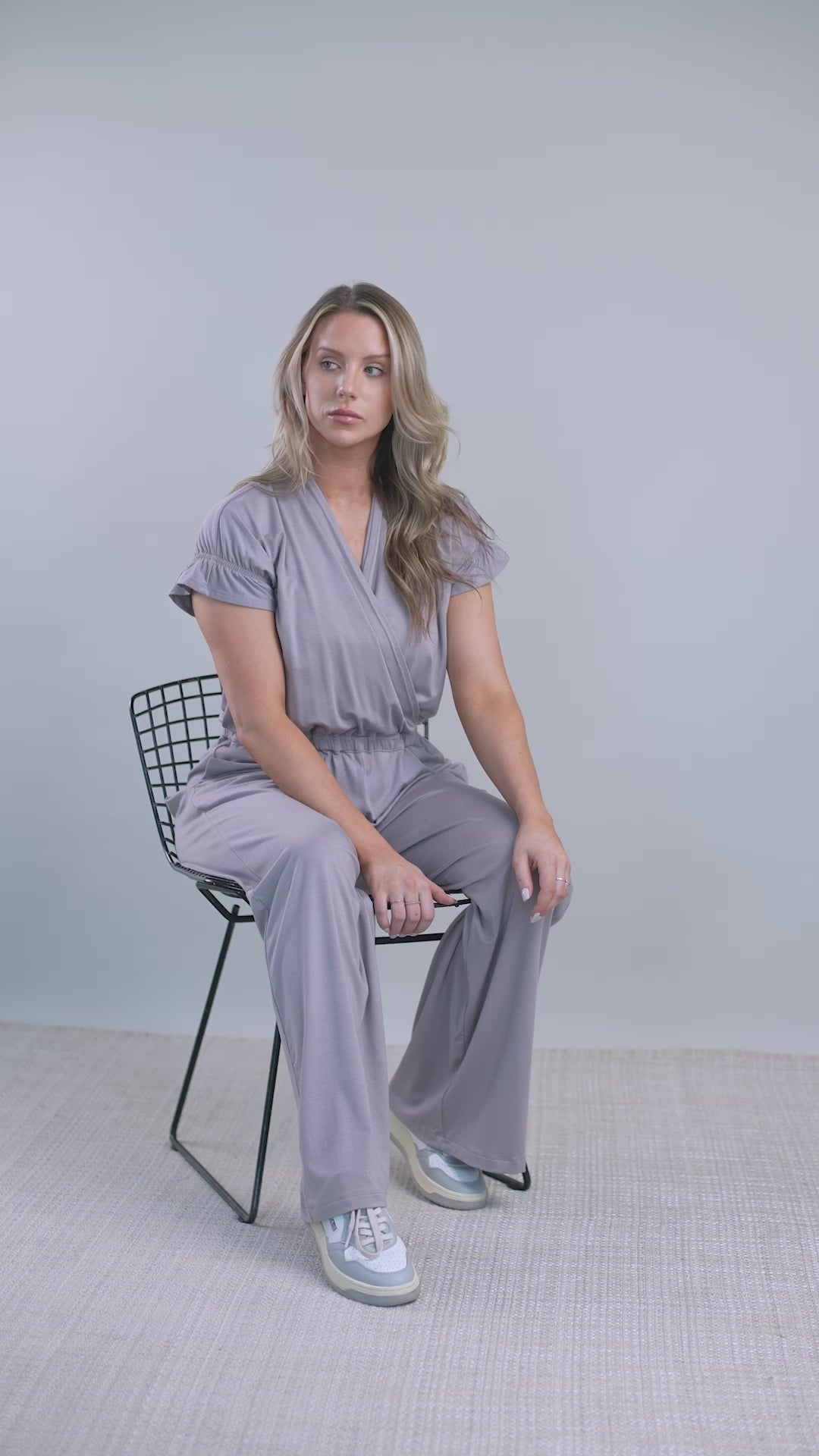 Noor Nursing Jumpsuit | Zinc