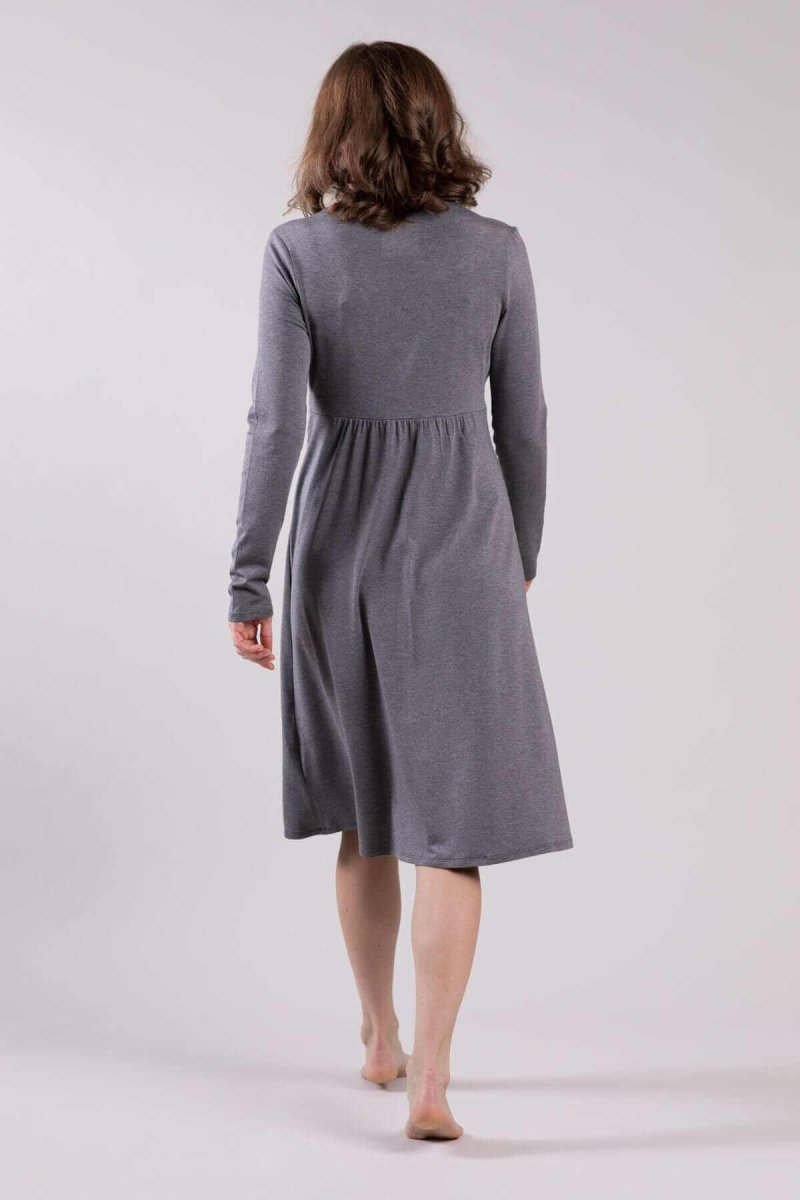 Sofia Maternity & Nursing Dress - Midnight - Simple Wishes