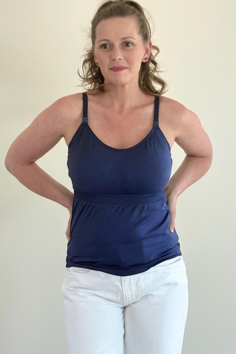 Stages Seamless Tank - Converts from Everyday Tank to Nursing Tank - XS - Simple Wishes