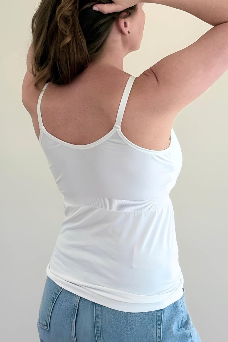 Stages Seamless Tank - Converts from Everyday Tank to Nursing Tank - XS - Simple Wishes back view