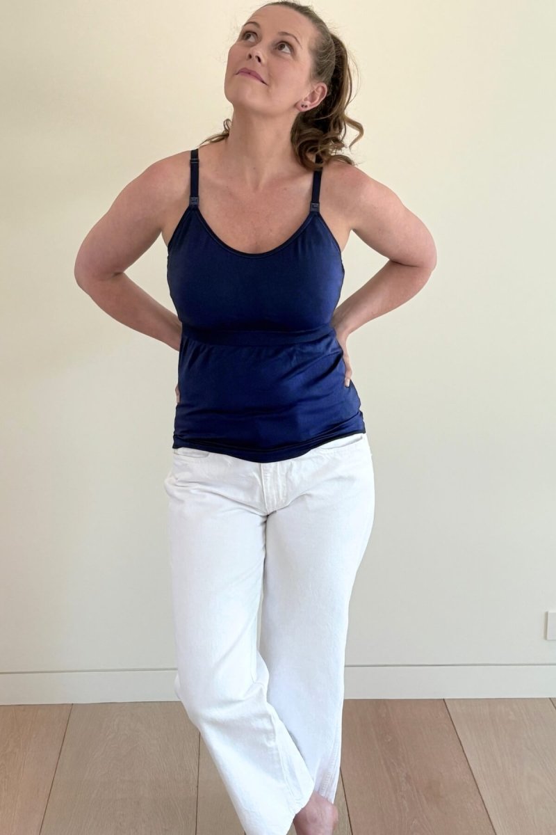 Stages Seamless Tank - Converts from Everyday Tank to Nursing Tank - XS - Simple Wishes