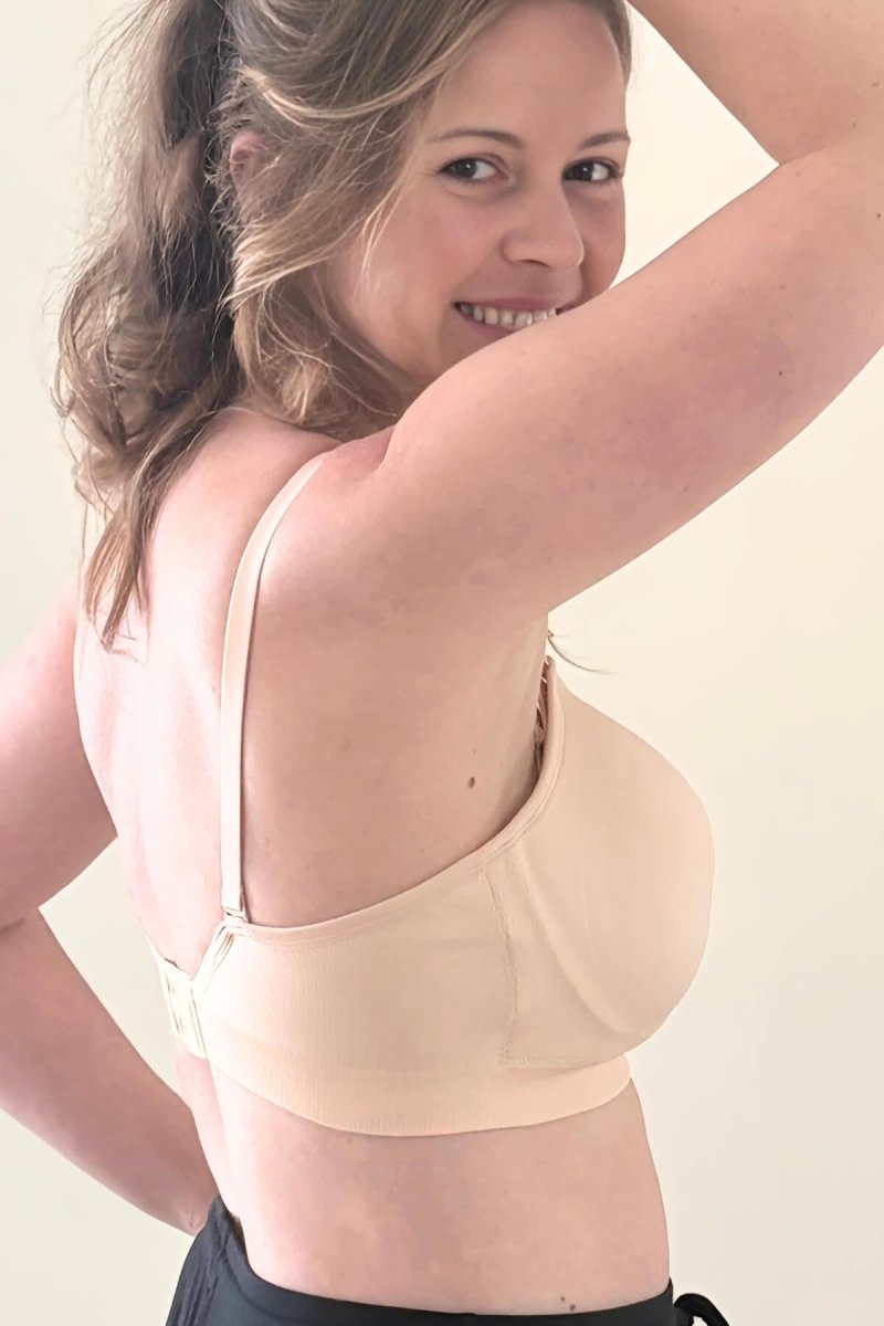 SuperMom® Silhouette Nursing & Pumping Seamless Bra - Fixed Pads - Simple Wishes
