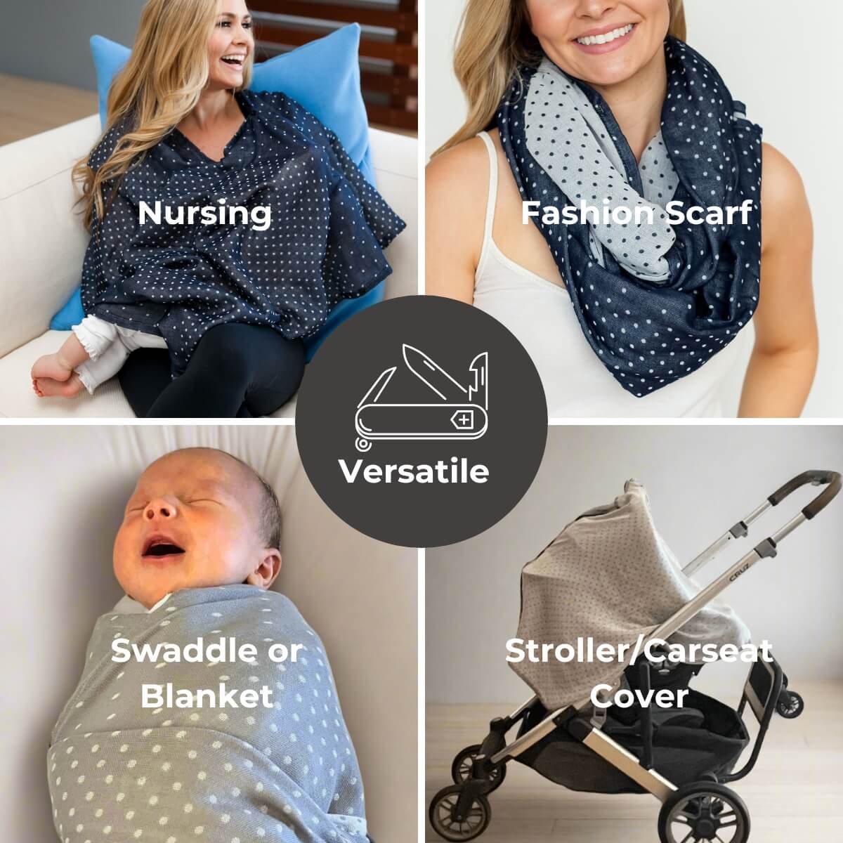 Dressed at Every Stage | Dress + Cover + 2 Free Bras