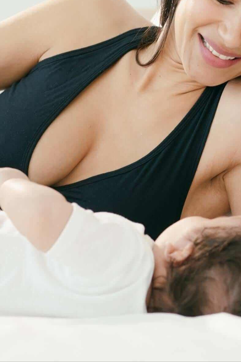 Undercover Reversible Sleep Nursing Bra - Black/Black - Simple Wishes