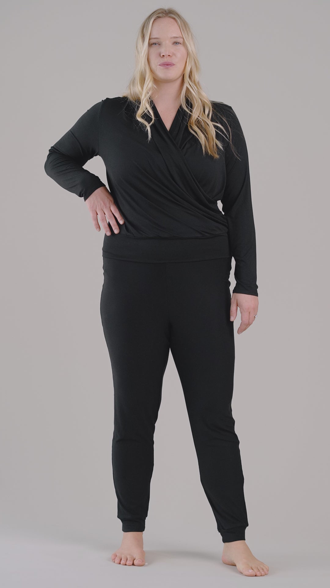 Abbi Nursing Top | Long Sleeve | Midnight