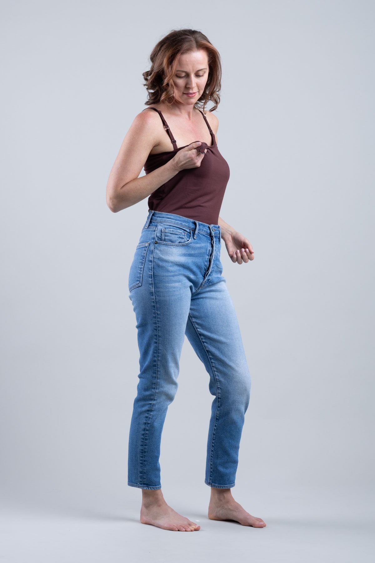 Undercover Maternity, Nursing & Beyond Tank Top | Bitter Chocolate