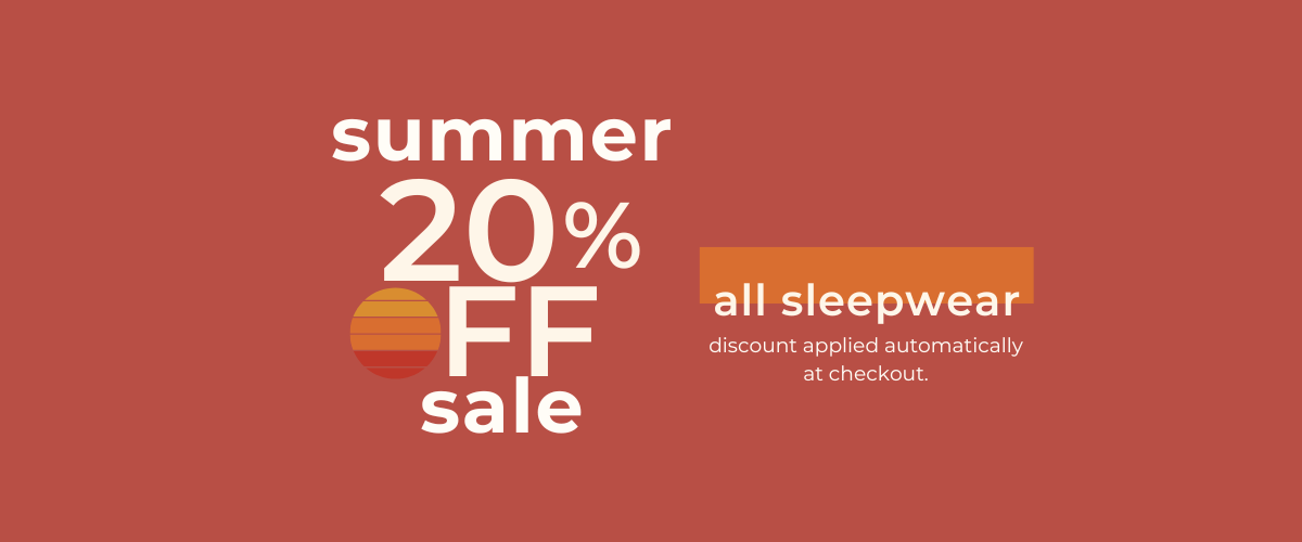 summer sale sleepwear collection
