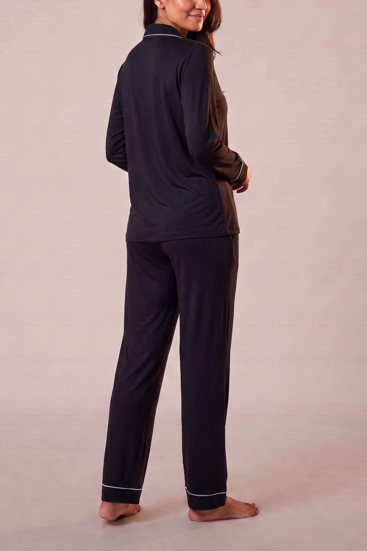Christina Jersey Long Sleeve Pajama Set