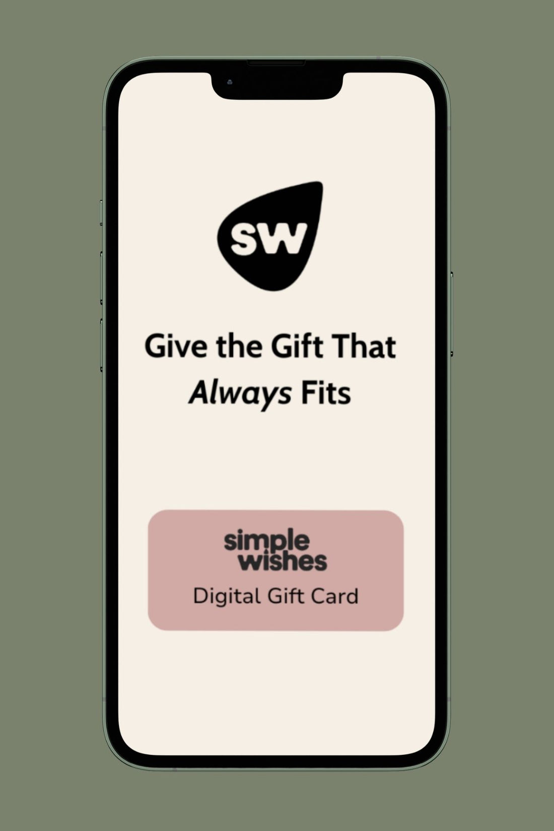 Digital Gift Card