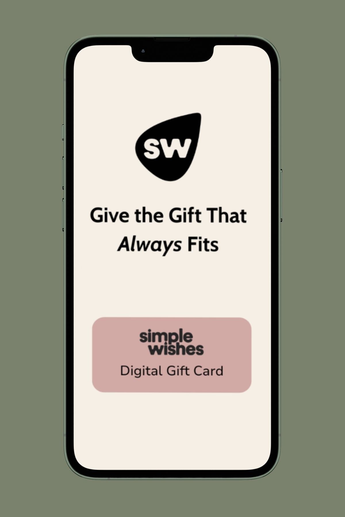 Digital Gift Card