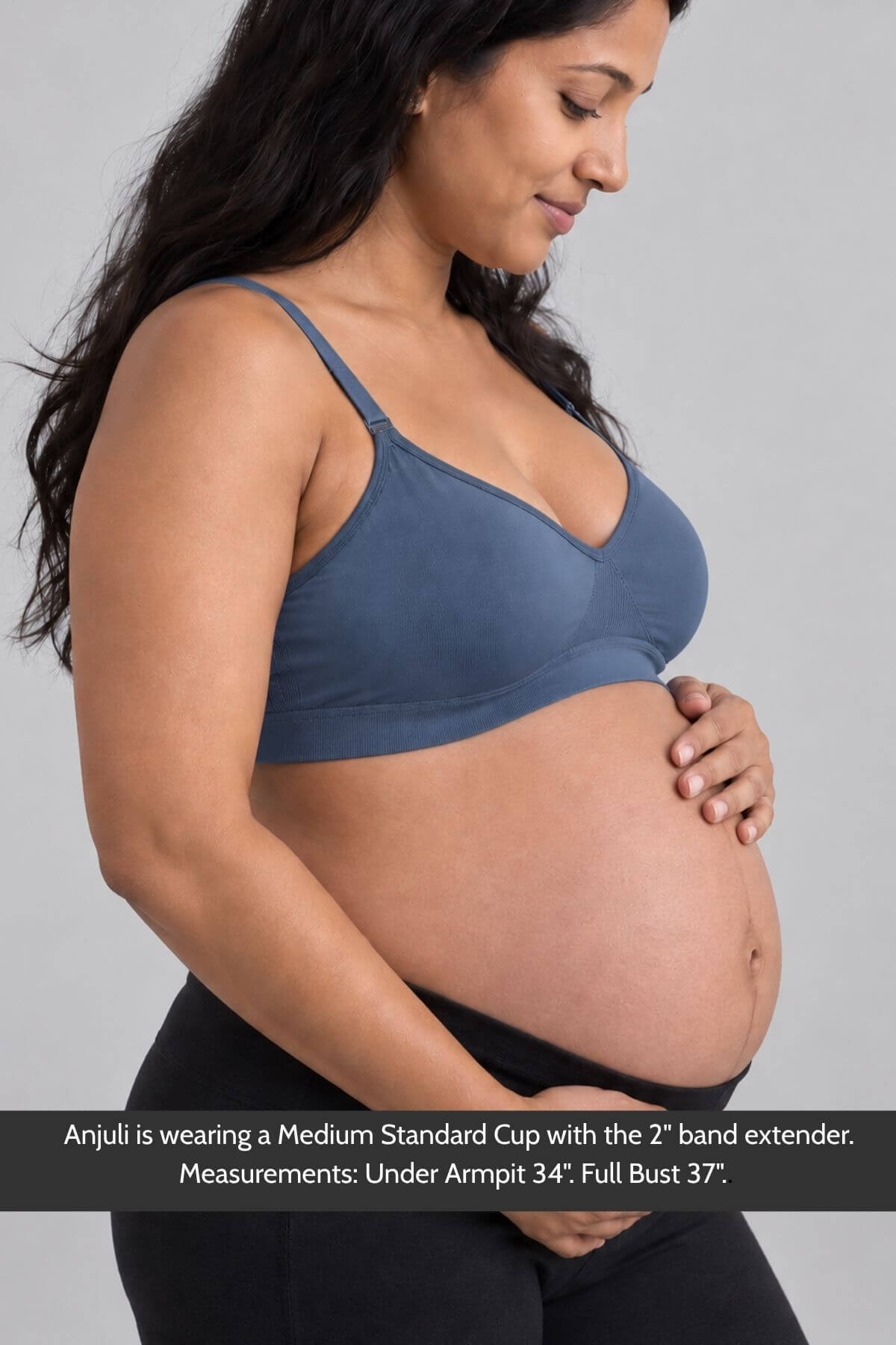 Stages Maternity, Nursing &amp; Wearable Pump Bra | Maine Blue