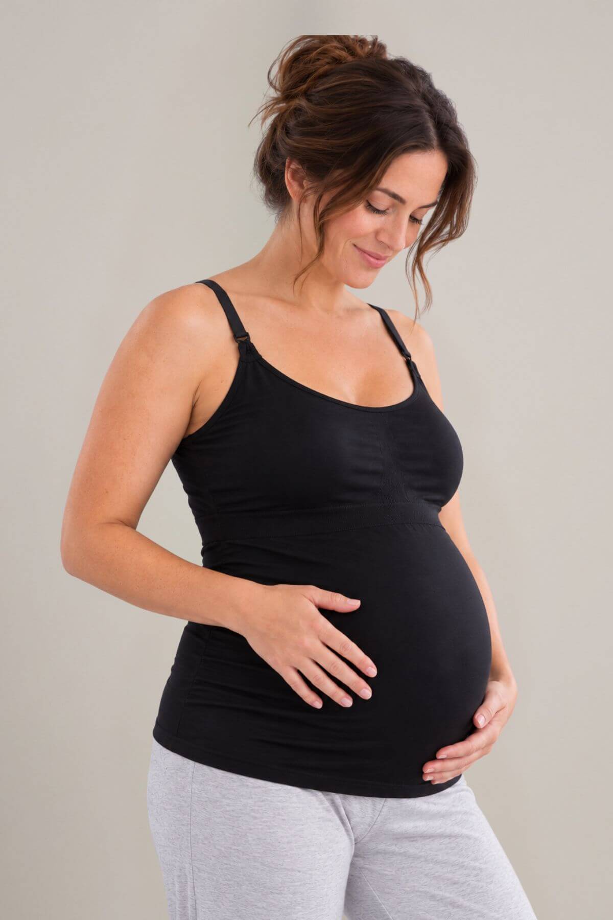 Stages Maternity, Nursing &amp; Wearable Pump Tank Top | Midnight