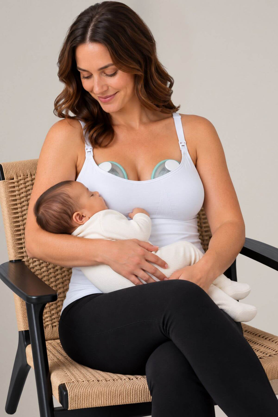 Stages Maternity, Nursing &amp; Wearable Pump Tank Top | Pearl