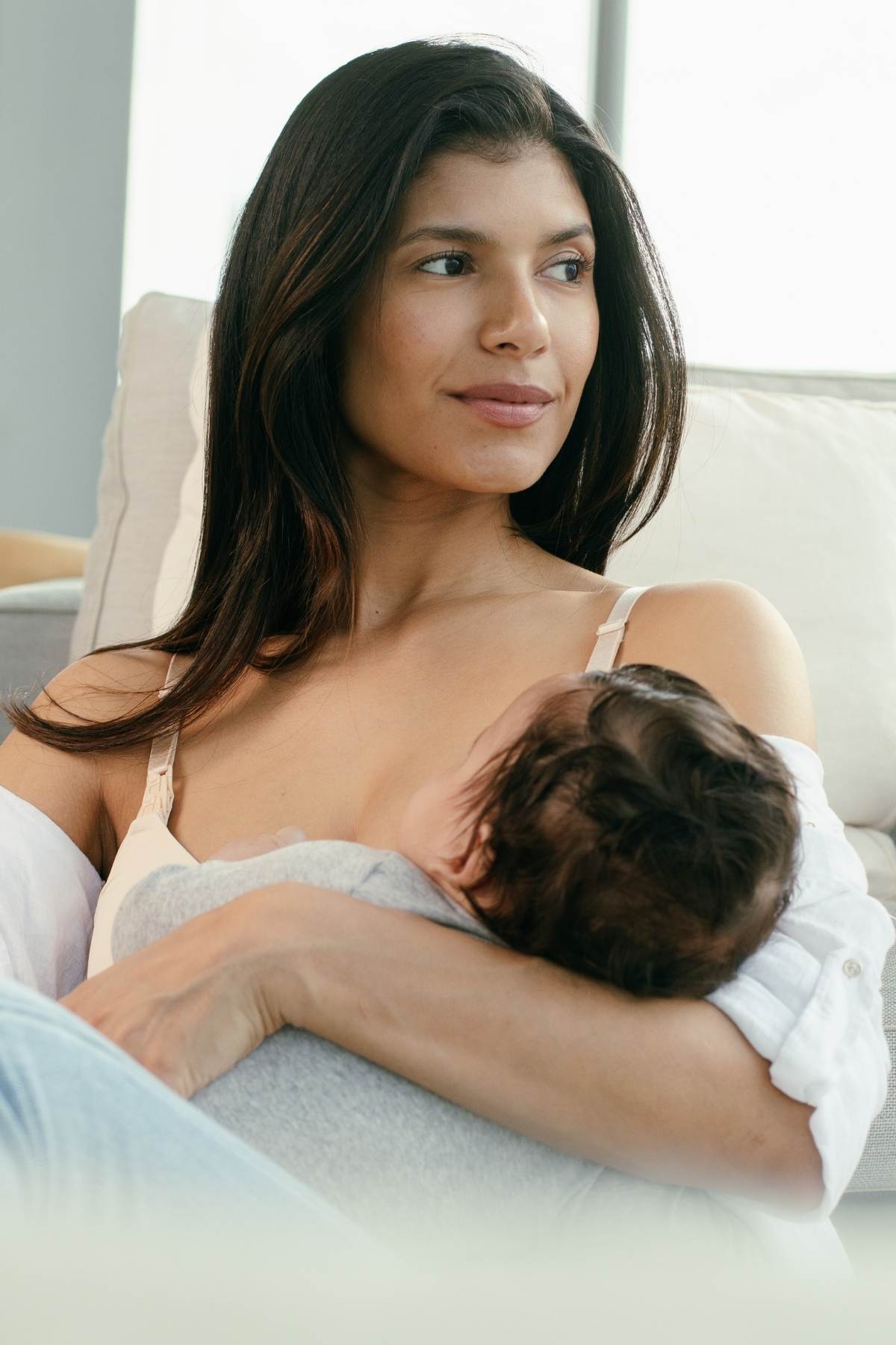 SuperMom™ Skin-to-Skin Nursing And Pumping Bralette – Simple Wishes