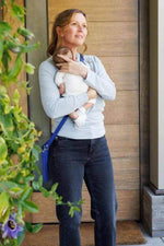 Abbi Nursing Top Long Sleeve - Ether - Simple Wishes#color_ether