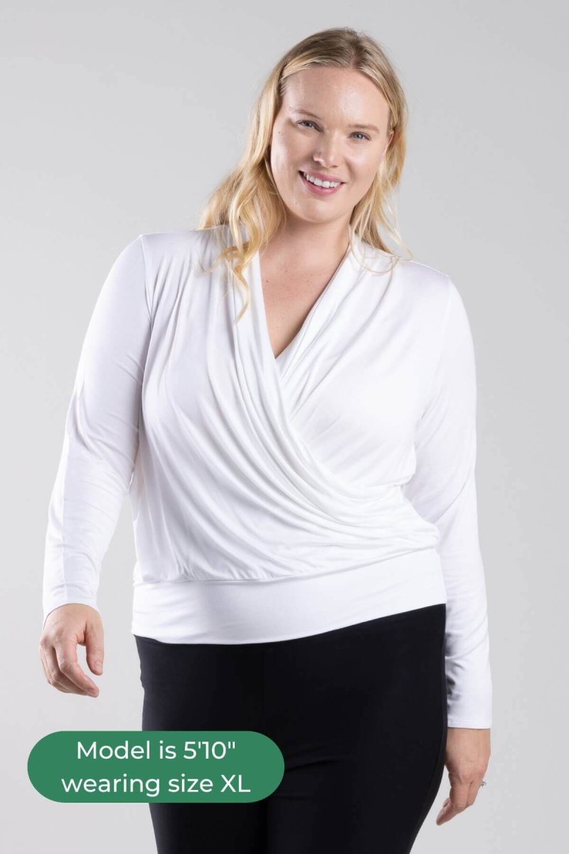 Abbi Nursing Top Long Sleeve - Ether - Simple Wishes