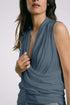 Abbi Nursing Top Sleeveless - Maine Blue - Simple Wishes