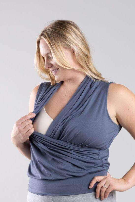 Abbi Nursing Top Sleeveless - Midnight - Simple Wishes