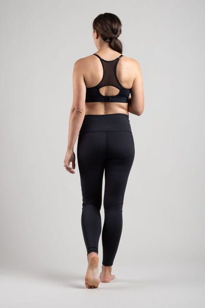 Active Maternity &amp; Postpartum Legging with Mesh Pocket - S - Simple Wishes