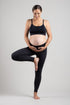 Active Maternity & Postpartum Legging with Mesh Pocket - S - Simple Wishes