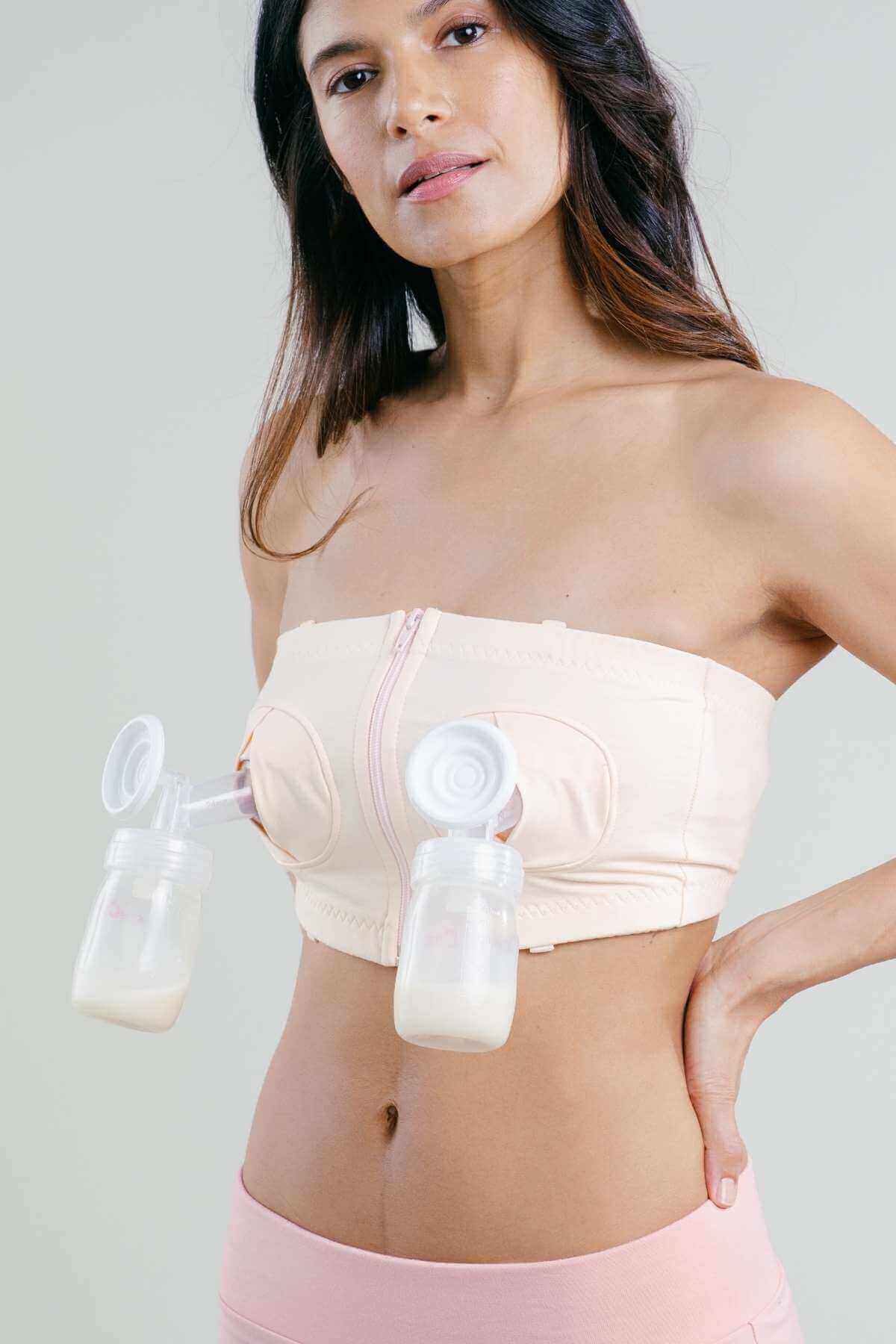 Adjustable Hands-Free Pumping Bra