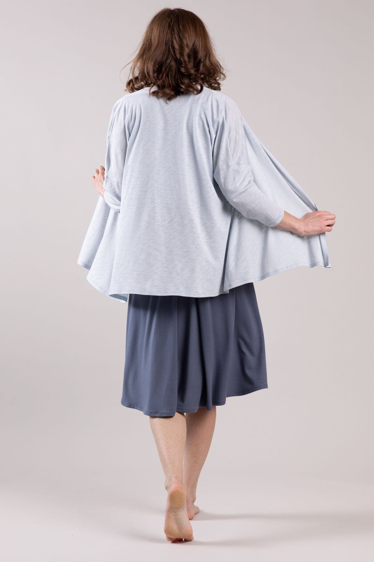 Annie Nursing Cardigan - Glacier - Simple Wishes