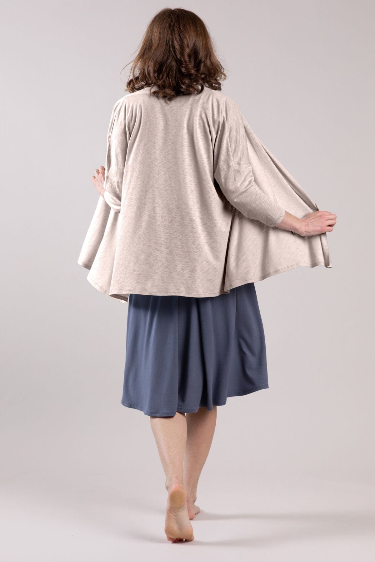 Annie Nursing Cardigan - Ballet Slipper - Simple Wishes