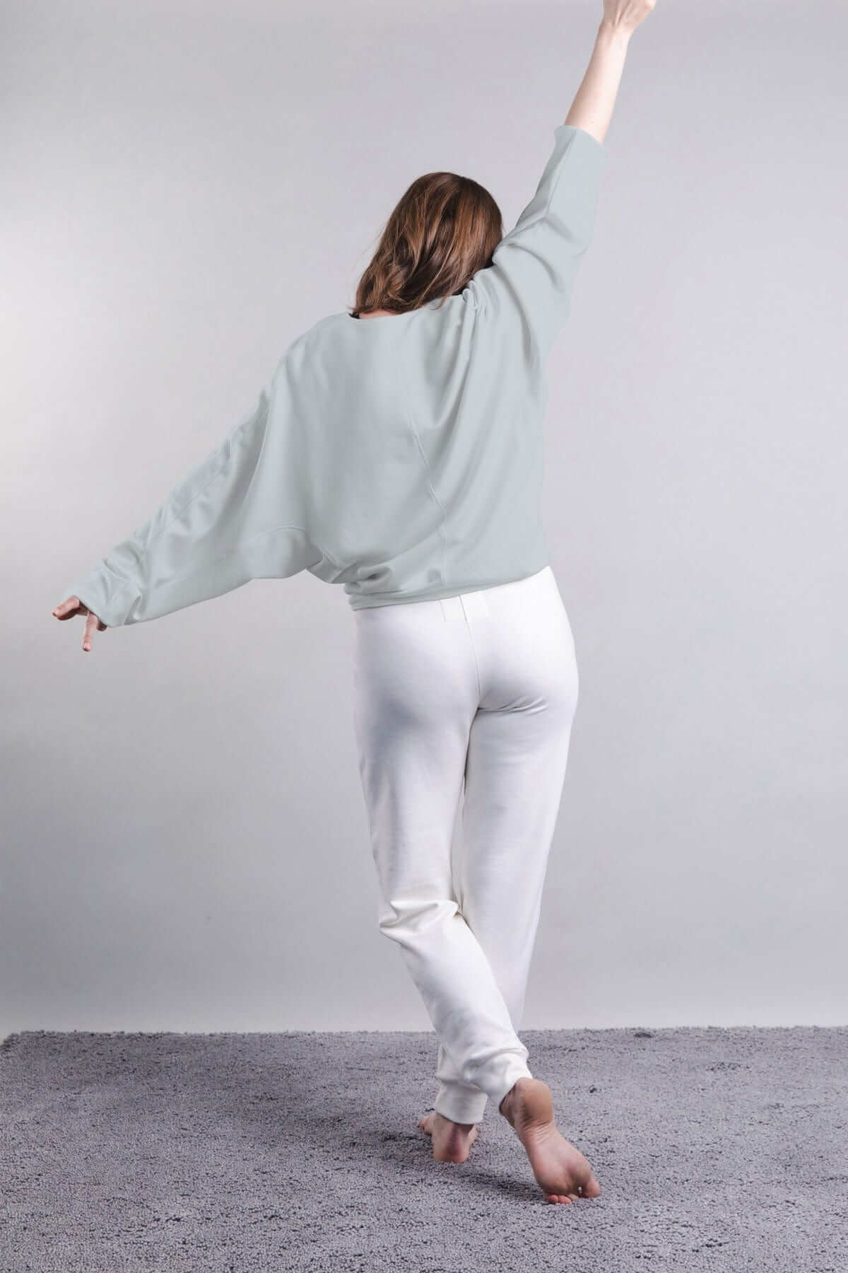 Aspen Fleece Nursing Pullover - Bone - Simple Wishes