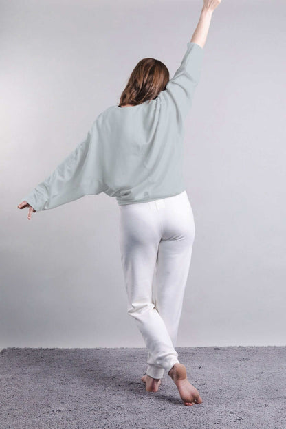 Aspen Fleece Nursing Pullover - Bone - Simple Wishes