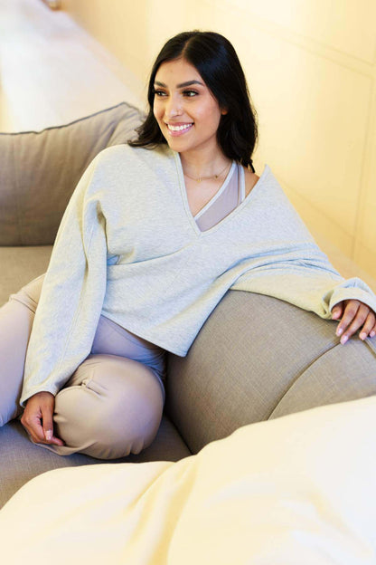 Aspen Fleece Nursing Pullover