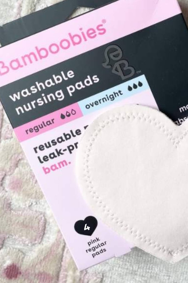 Bamboobies Washable Nursing Pads Combo Starter Pack (4 Pads) - Simple Wishes