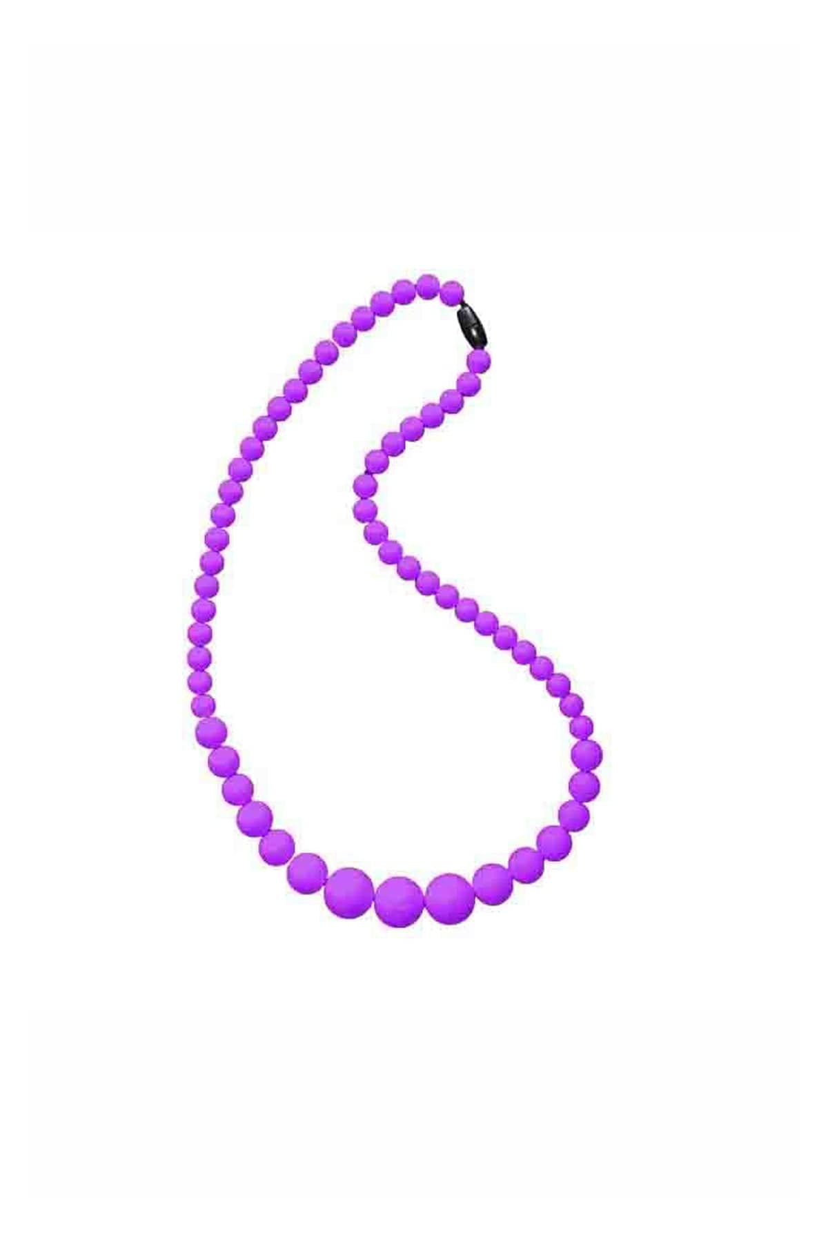 BB Teething Necklace - Purple - Simple Wishes