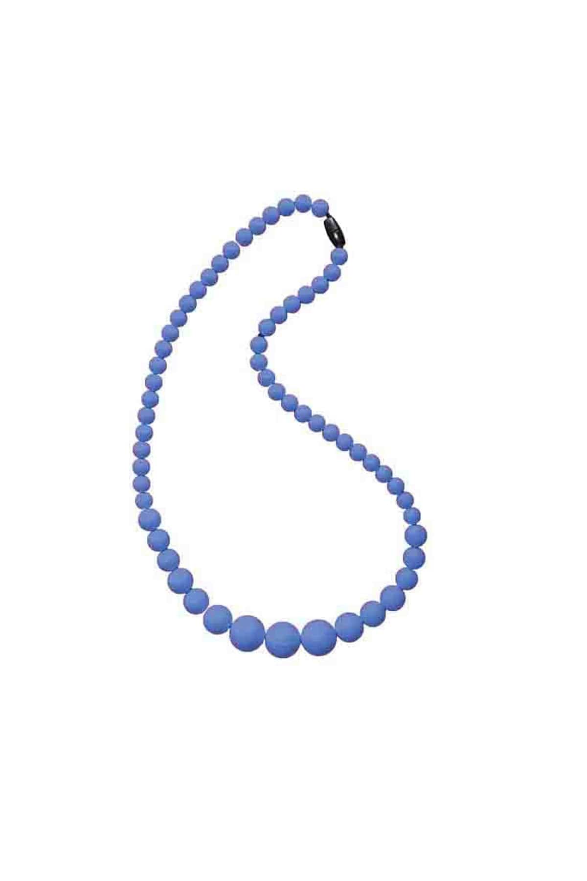 BB Teething Necklace - Dusty Blue - Simple Wishes