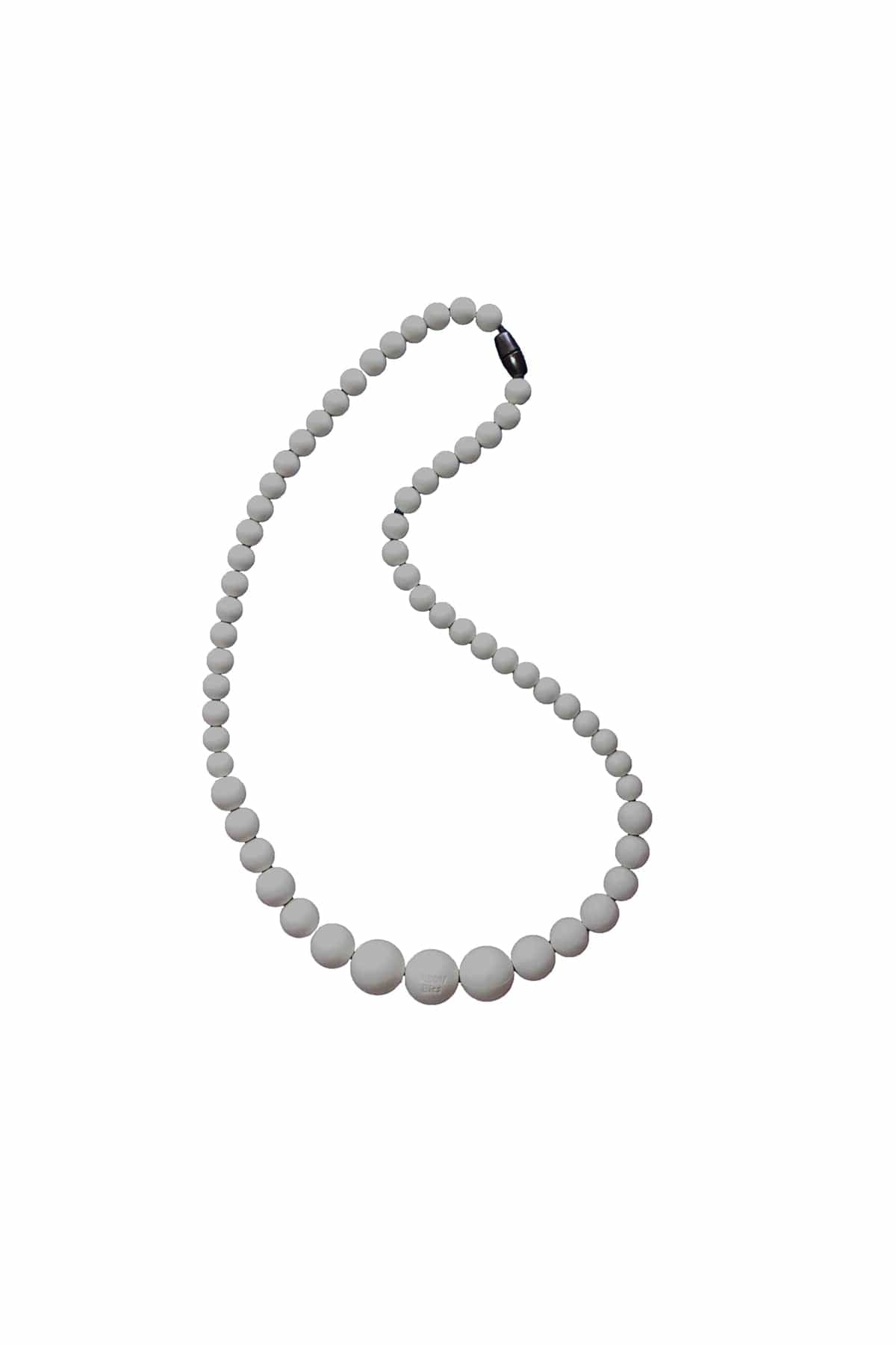 BB Teething Necklace - Gray - Simple Wishes