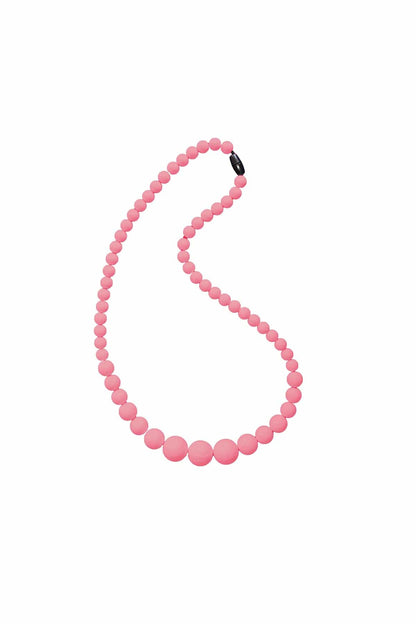 BB Teething Necklace - Pink - Simple Wishes