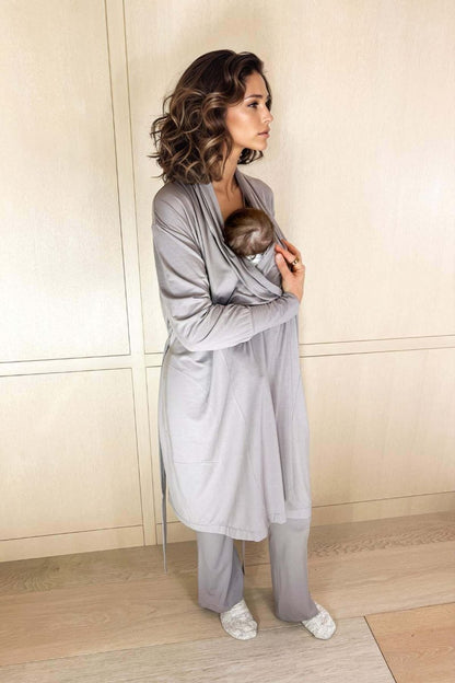 Cara Jersey Robe - Ether - Simple Wishes