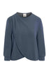 Carlotta Fleece Nursing Top - Maine Blue - Simple Wishes