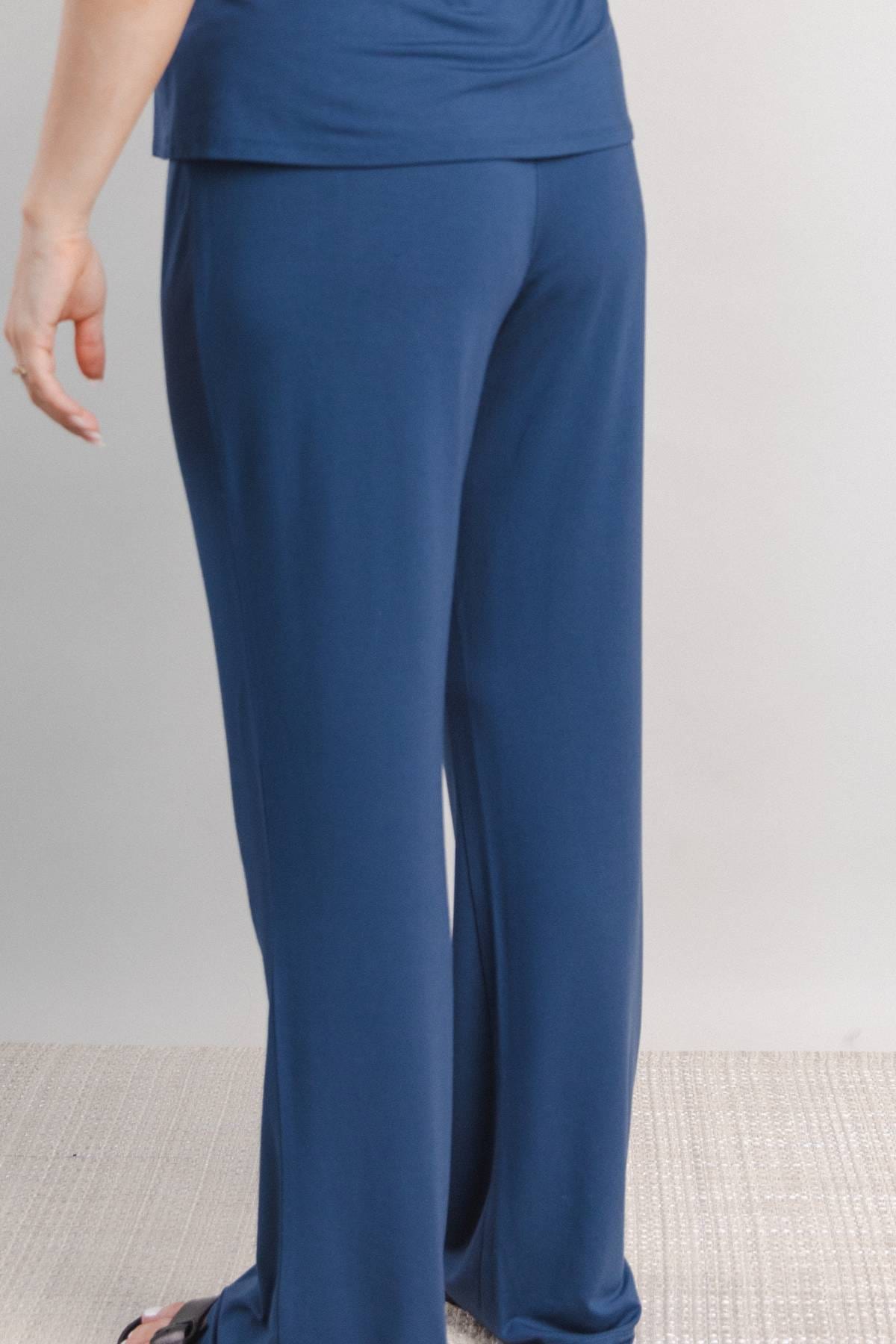 Christine Lounge Pant - Dark Denim - Simple Wishes