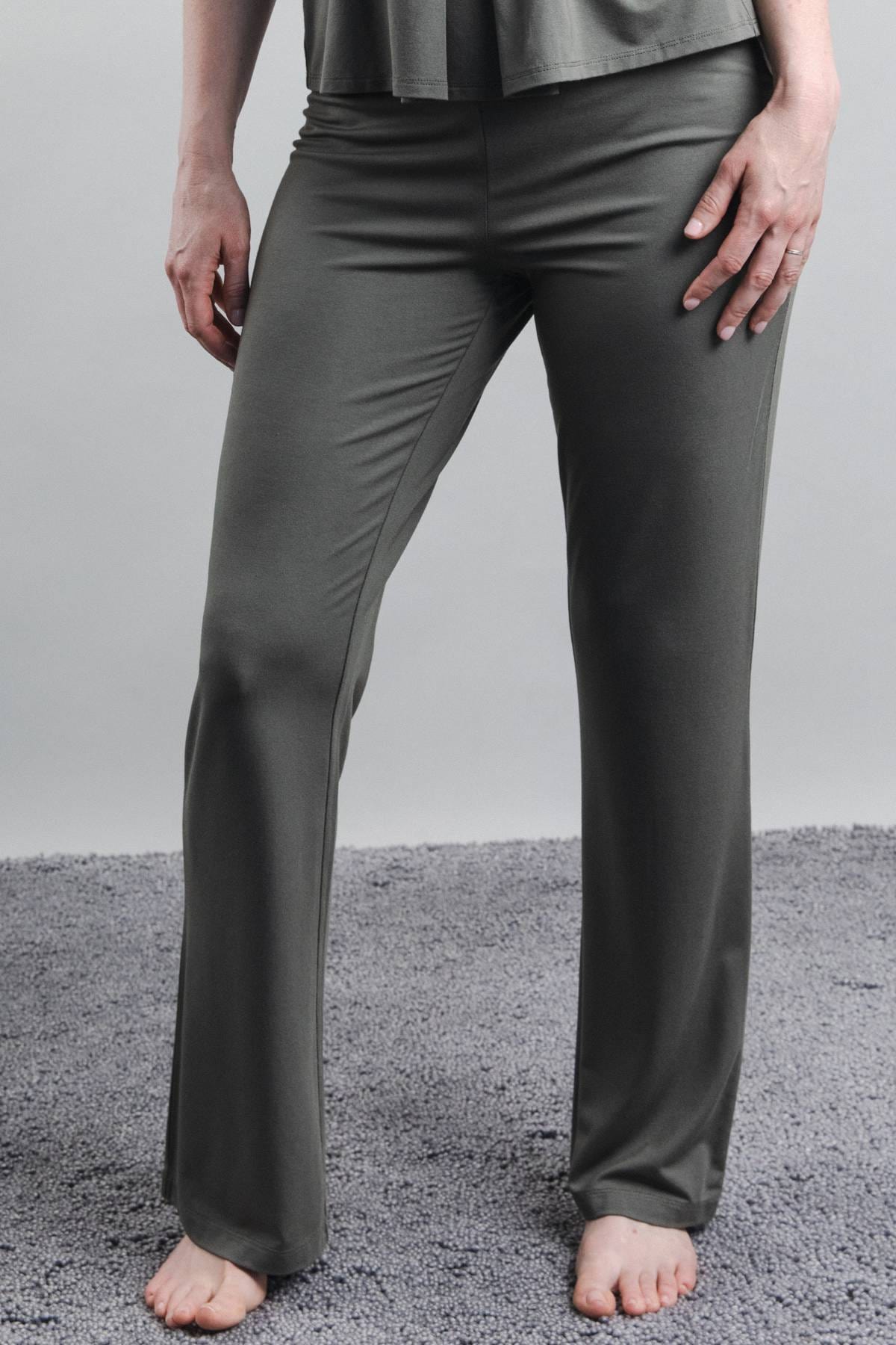 Christine Lounge Pant - Olive Green - Simple Wishes