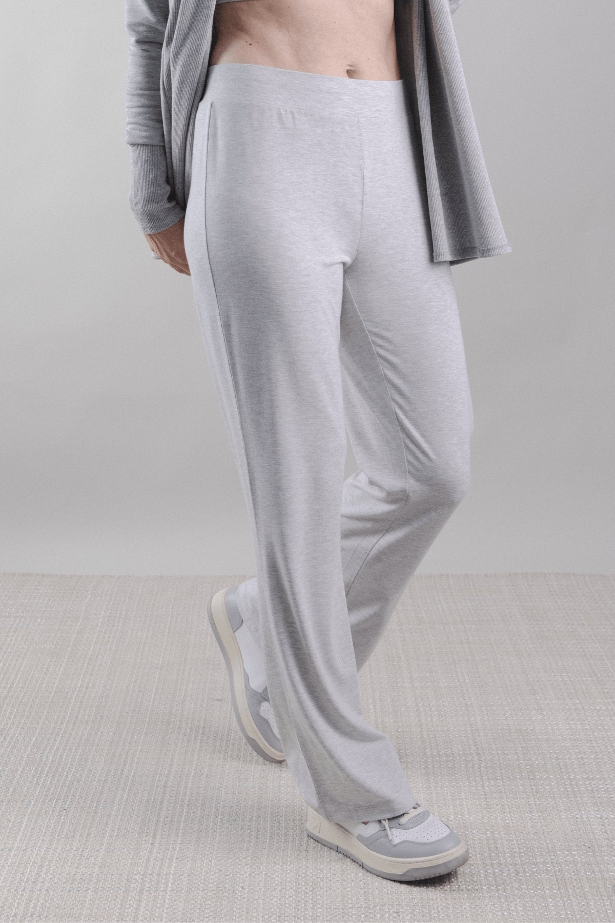 Christine Lounge Pant - Light Heather Gray - Simple Wishes