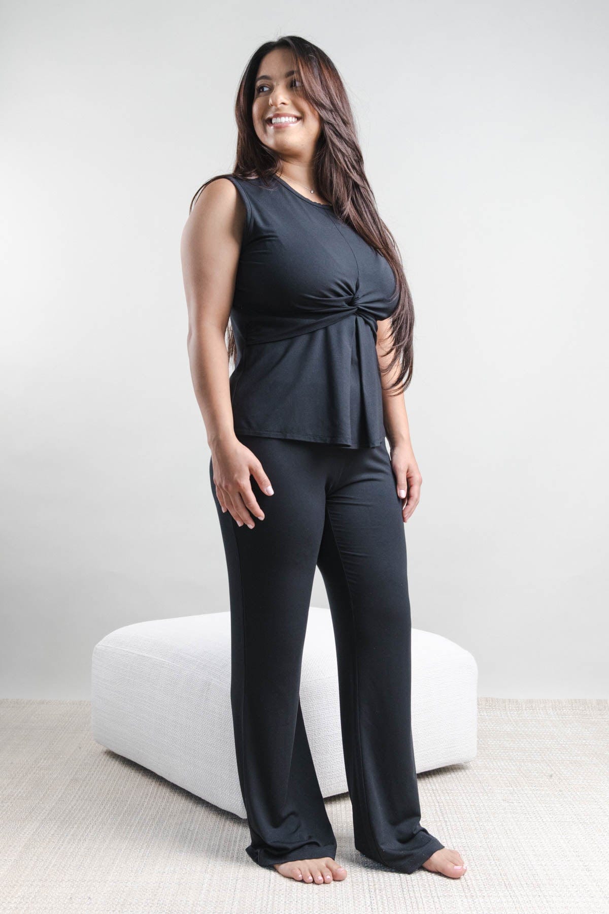 Christine Lounge Pant - Midnight - Simple Wishes