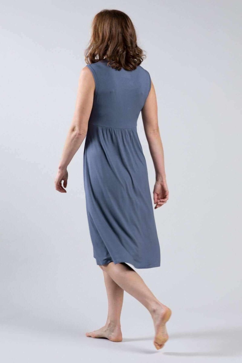 Debra Maternity &amp; Nursing Dress - Olive Green - Simple Wishes